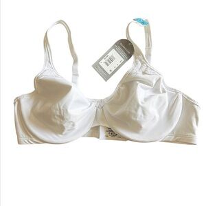 Bali NWT Women’s White Underwire Full-Coverage Bra Size 36C